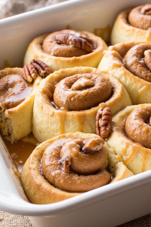 vegan cinnamon roll casserole