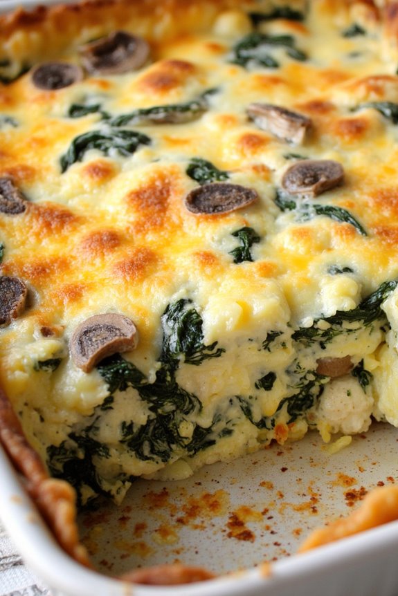 vegetarian egg bake recipe