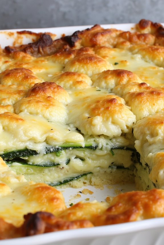 zucchini parmesan basil casserole