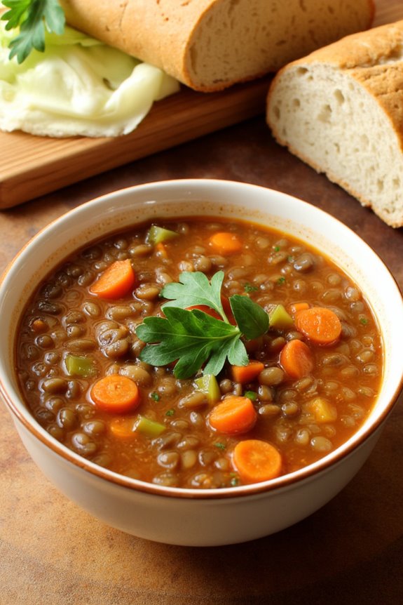 affordable nutritious lentil soup