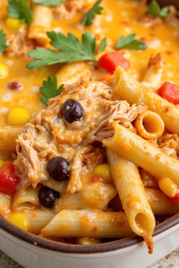 barbecue ranch chicken casserole