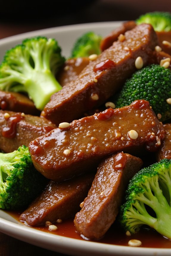 beef and broccoli stir fry