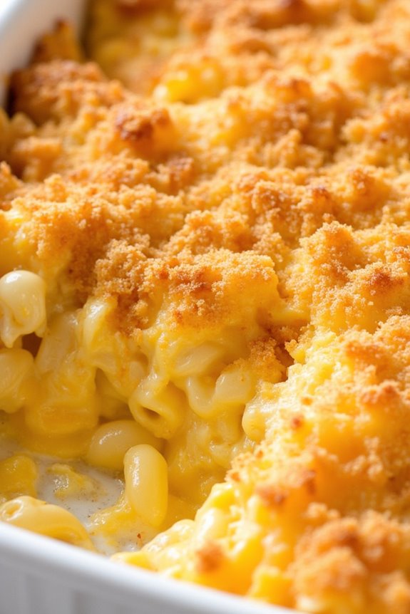 cheesy family friendly casserole bake
