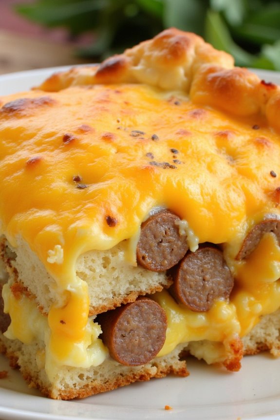 cheesy sausage breakfast casserole
