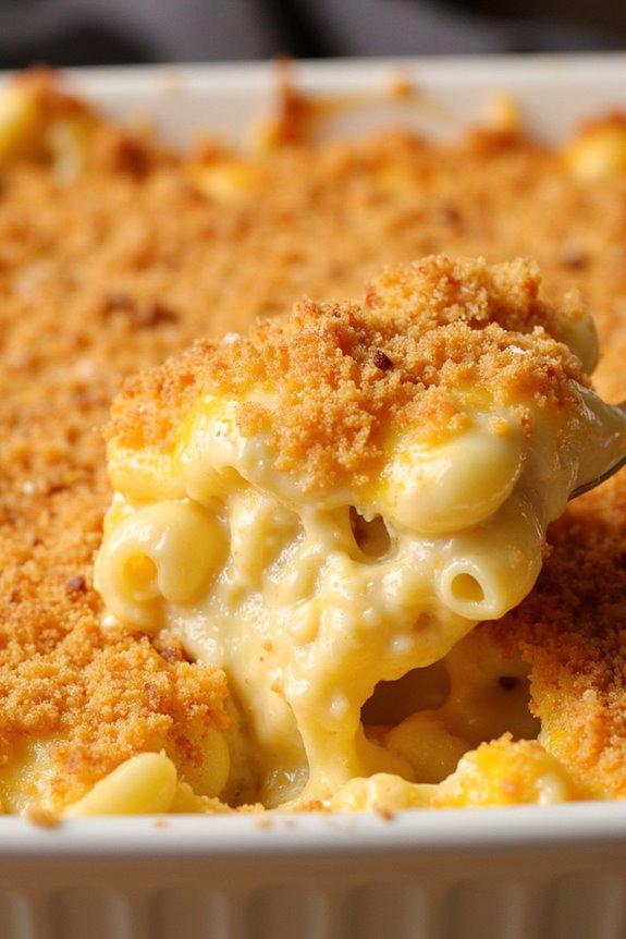 classic cheesy pasta bake