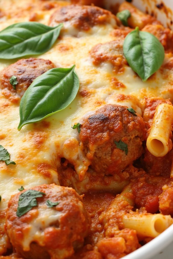 comforting baked pasta casserole