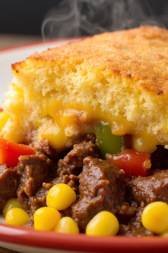 comforting bbq beef casserole