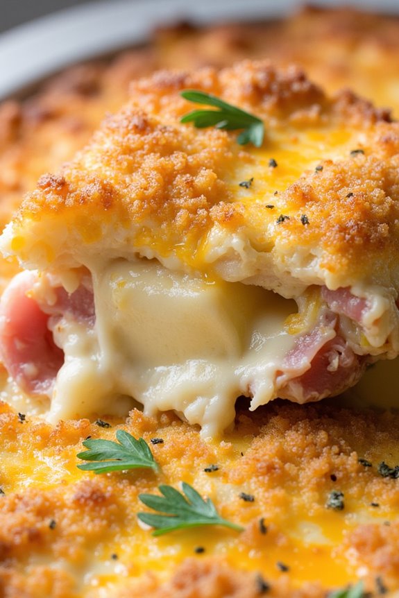 comforting ham potato casserole