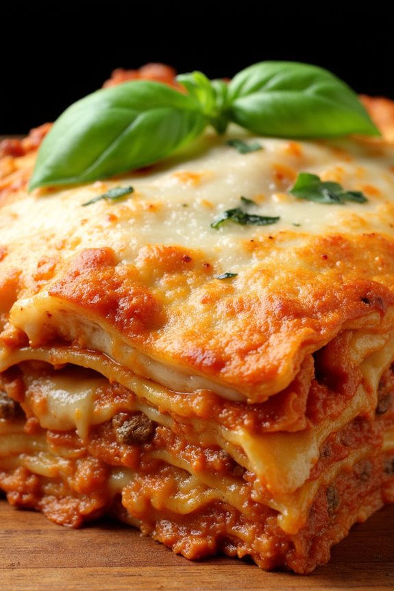comforting layered lasagna recipe