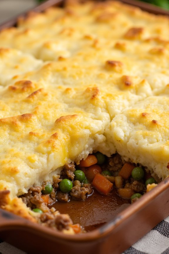 comforting meat and potatoes