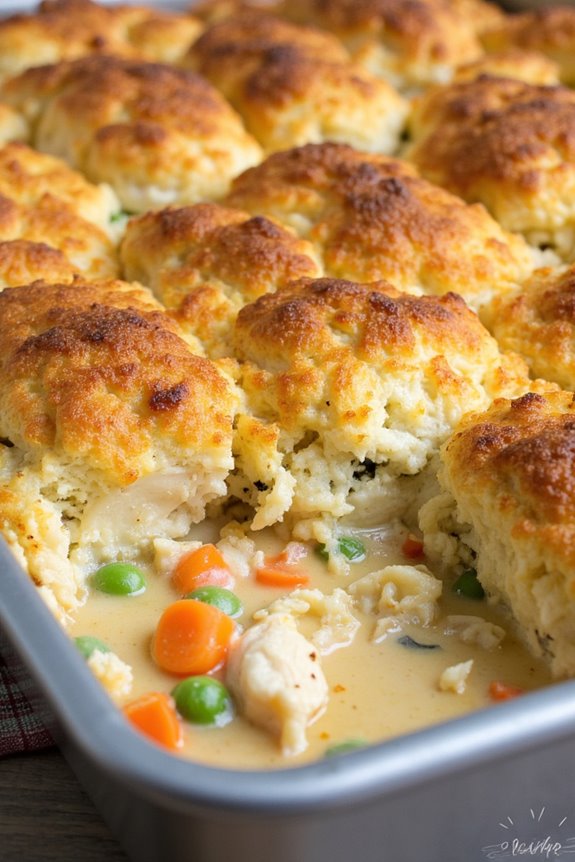 comforting one pan chicken bake