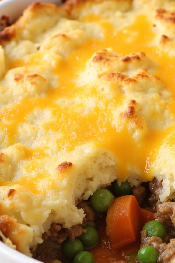 comforting seasonal veggie pie