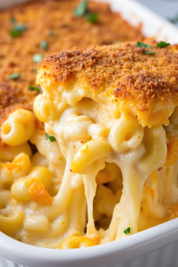 creamy cheesy comfort casserole