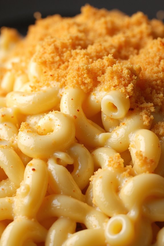 creamy cheesy crunchy delight