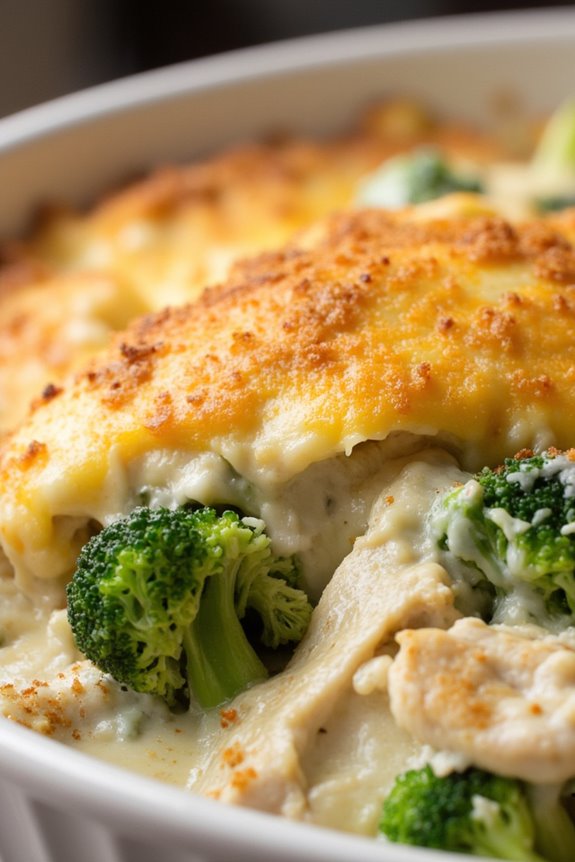 creamy chicken and broccoli casserole