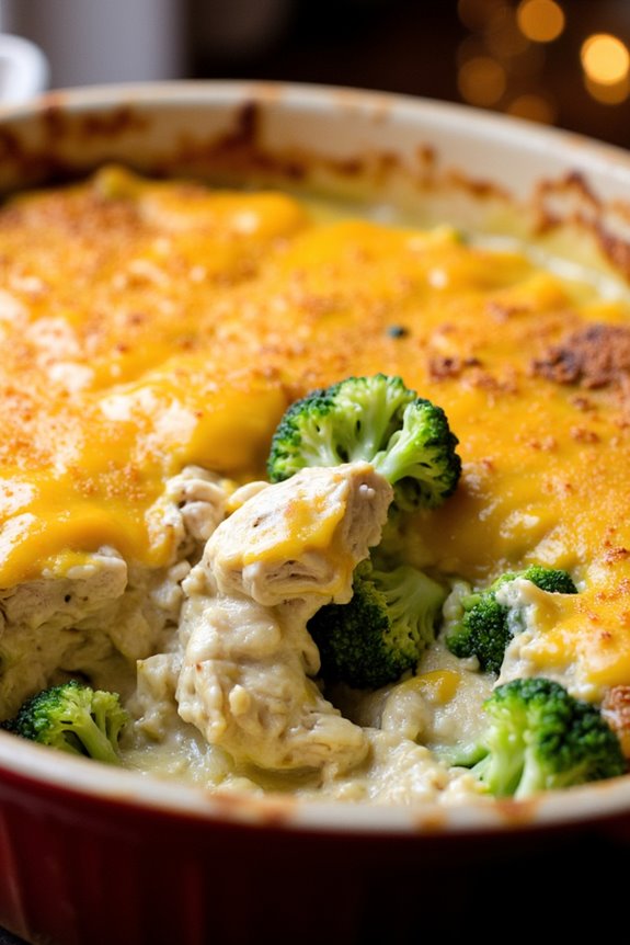 creamy chicken broccoli casserole