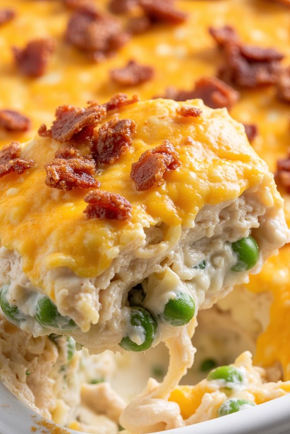 creamy chicken casserole delight