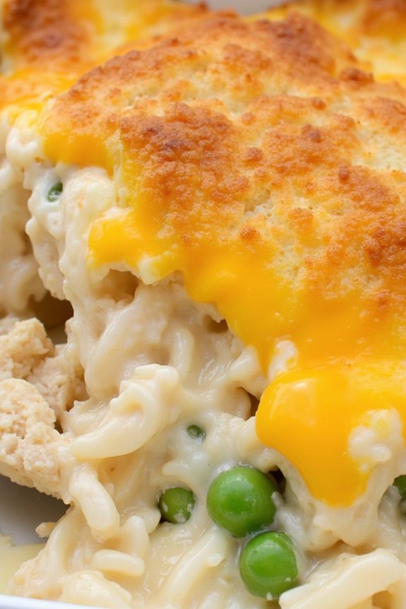 creamy chicken rice casserole