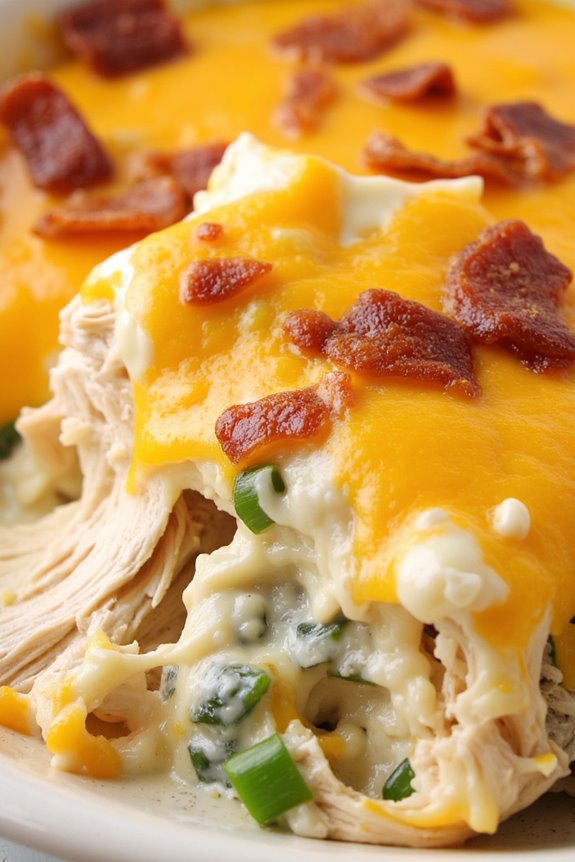 creamy keto chicken casserole