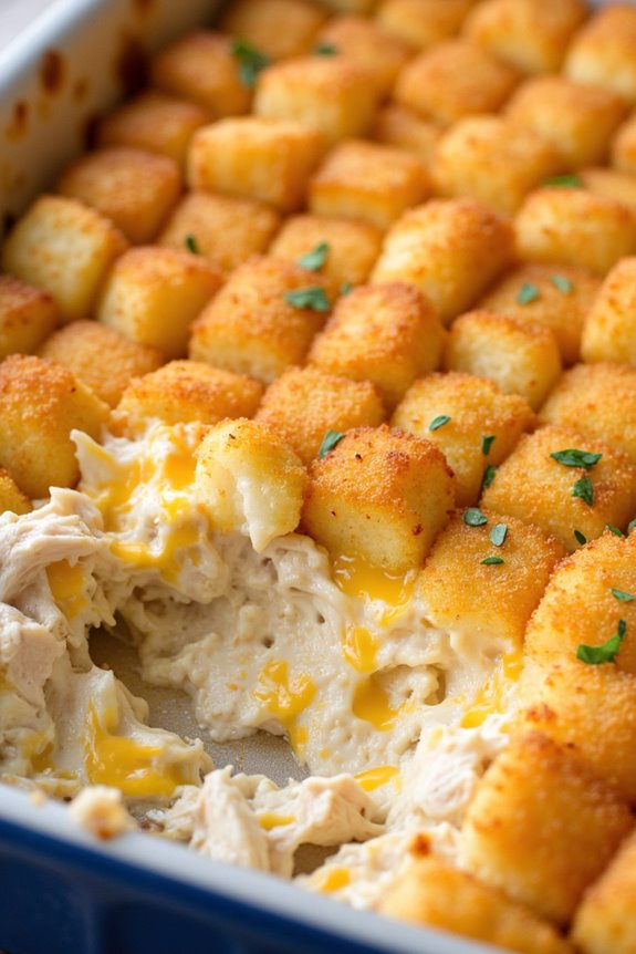 creamy ranch chicken casserole