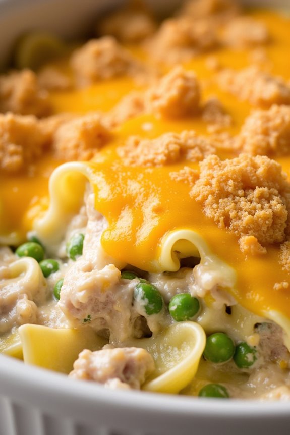 creamy tuna noodle casserole