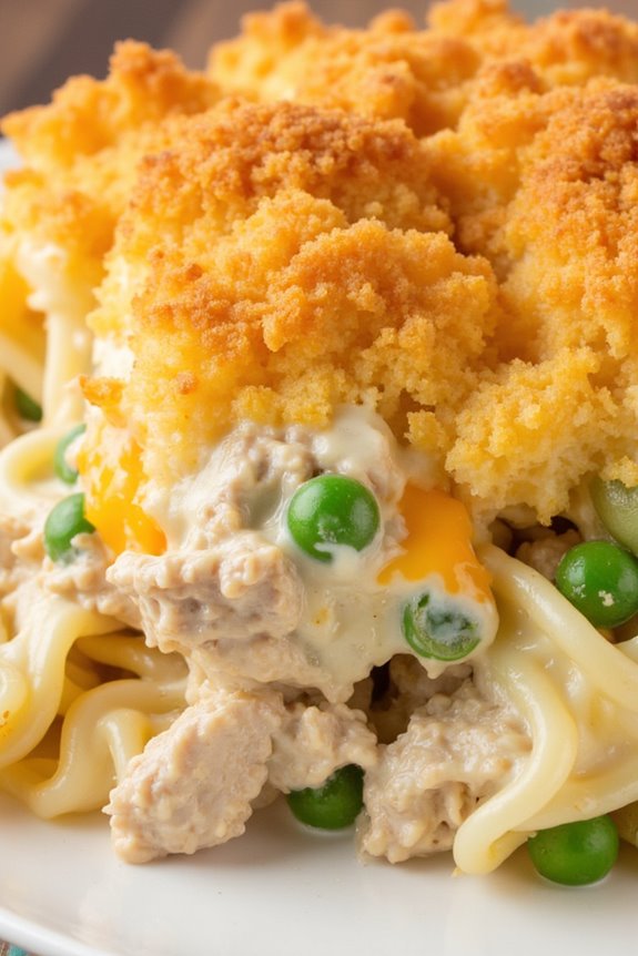crispy tuna noodle casserole