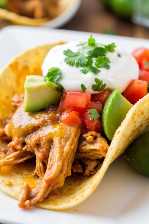 crockpot chicken taco recipe