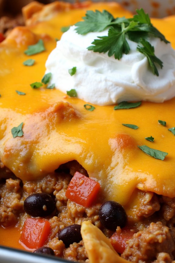 easy enchilada casserole recipe
