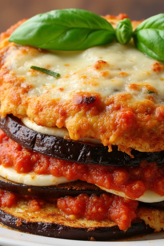 eggplant parmesan casserole delight