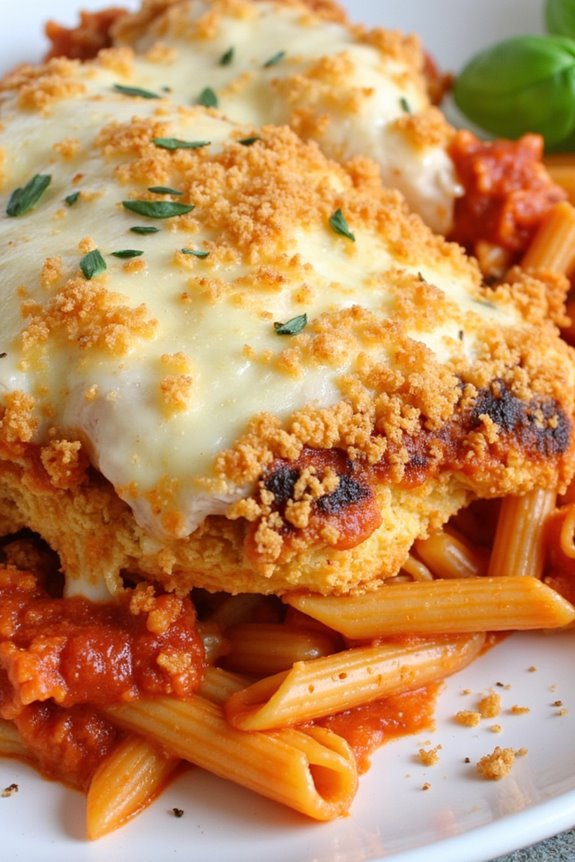 gluten free chicken parmesan casserole
