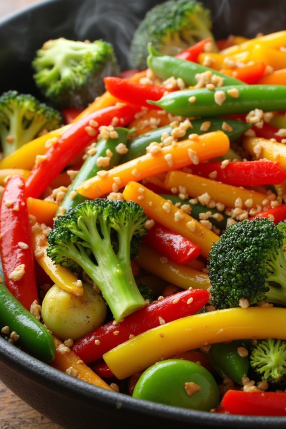 healthy veggie stir fry