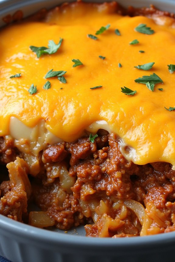 hearty bbq pulled pork casserole