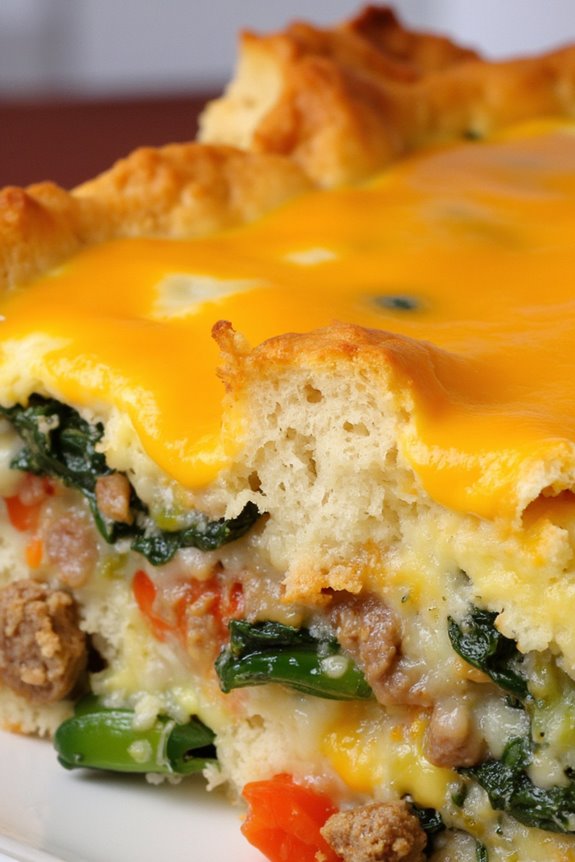 hearty breakfast casserole recipe