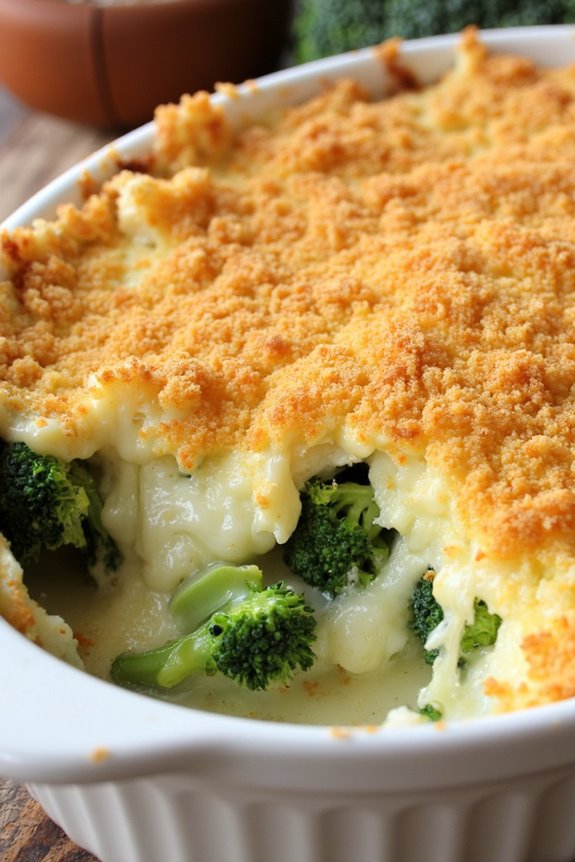 hearty cheesy vegetable gratin