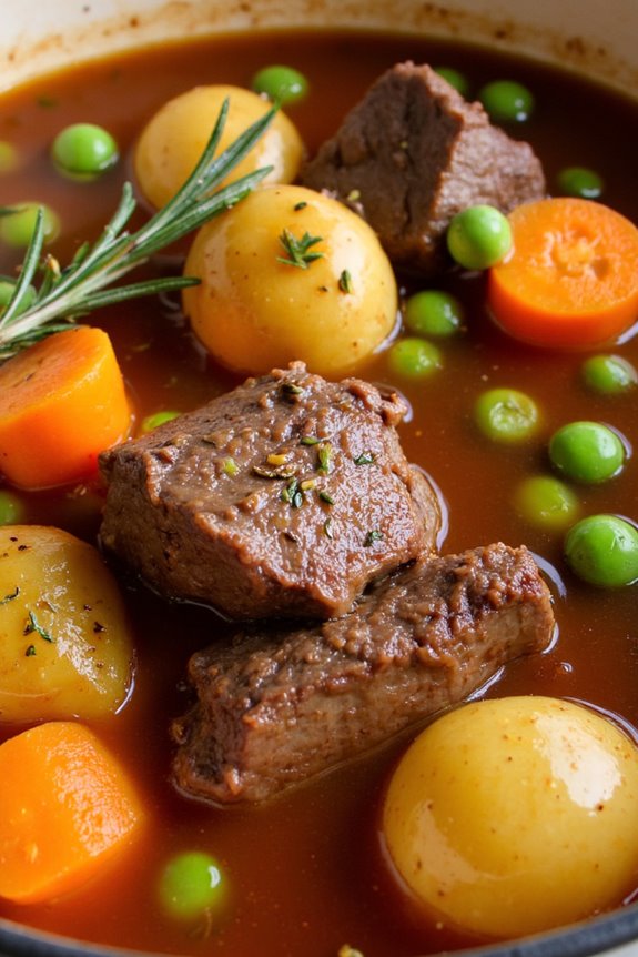 hearty comfort food stew