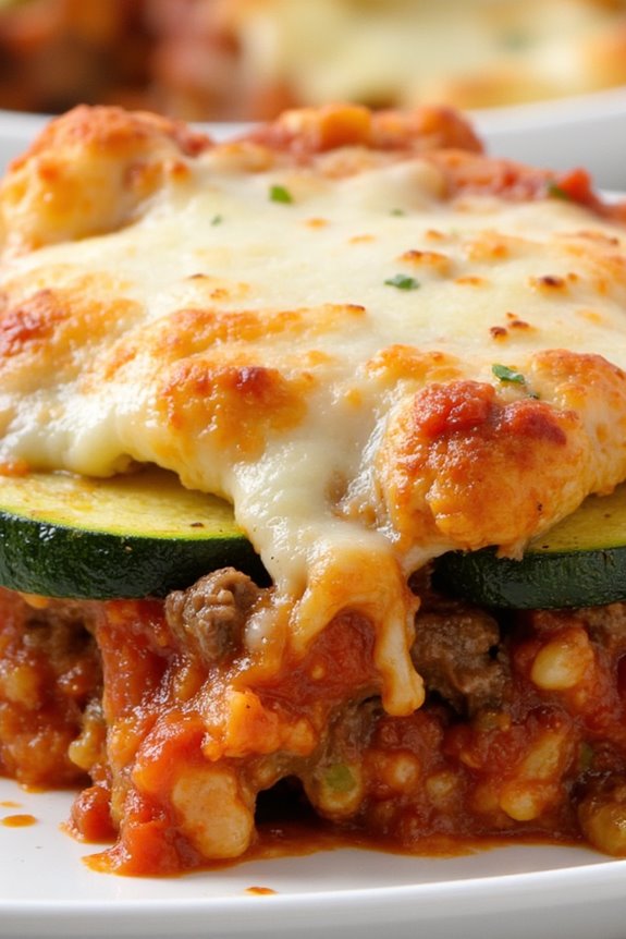 hearty italian zucchini casserole