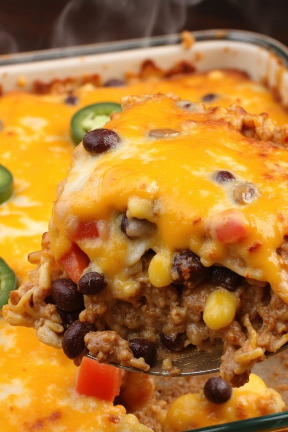hearty tex mex casserole delight