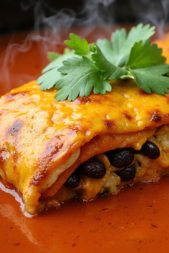 hearty vegetarian enchiladas recipe