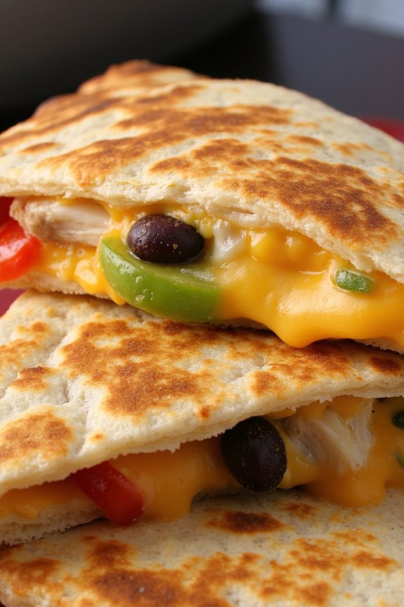 kid friendly cheesy quesadillas recipe