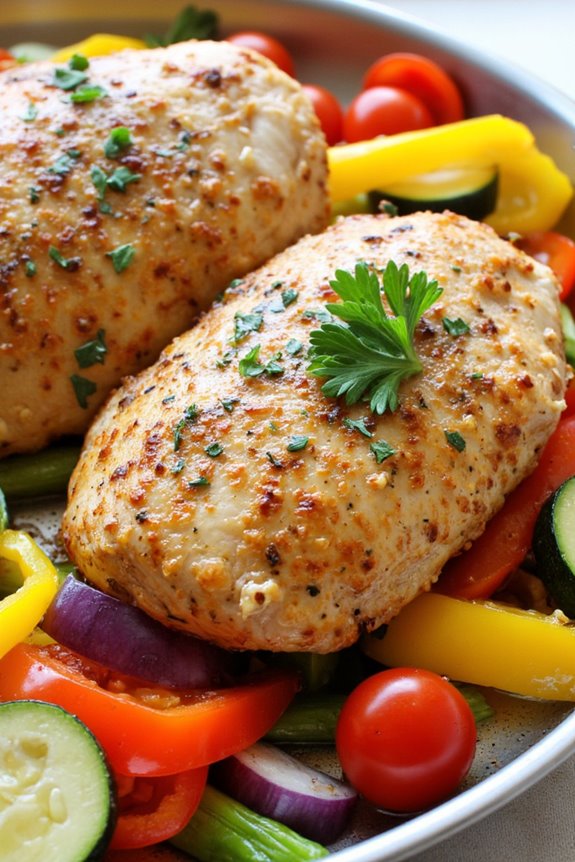 lemon herb chicken casserole