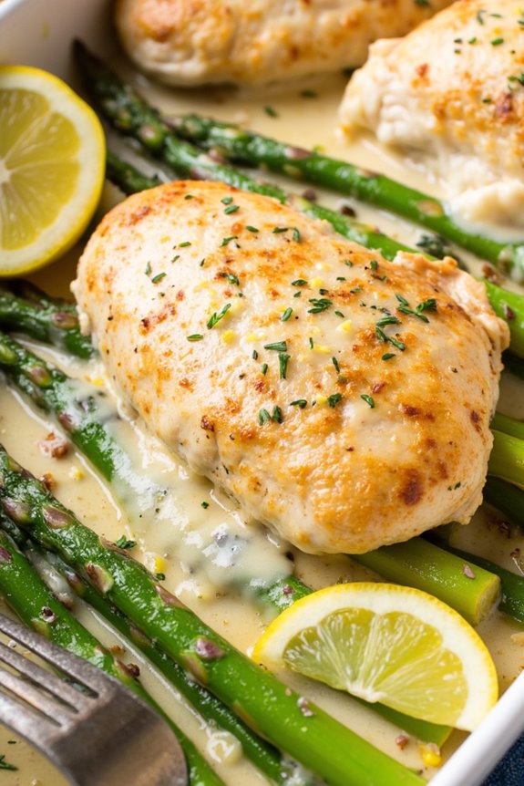 lemon herb chicken casserole