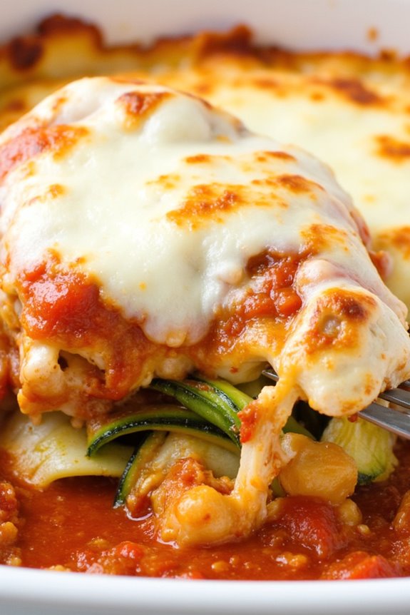 low carb chicken zucchini casserole