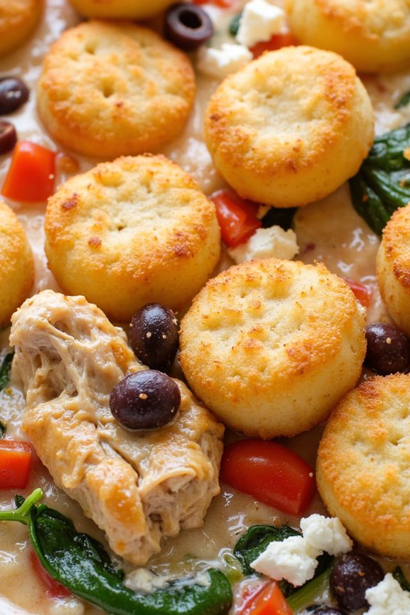 mediterranean chicken tater casserole