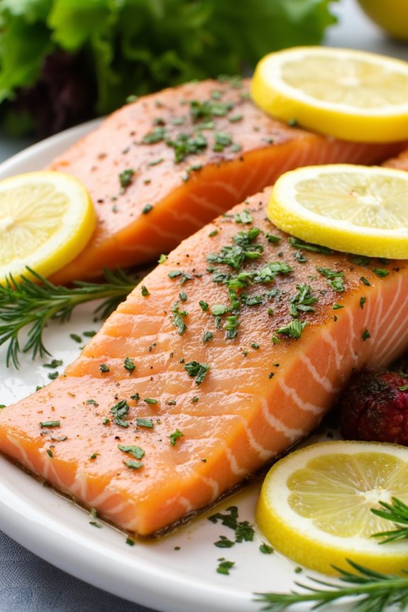no cook salmon with marinade