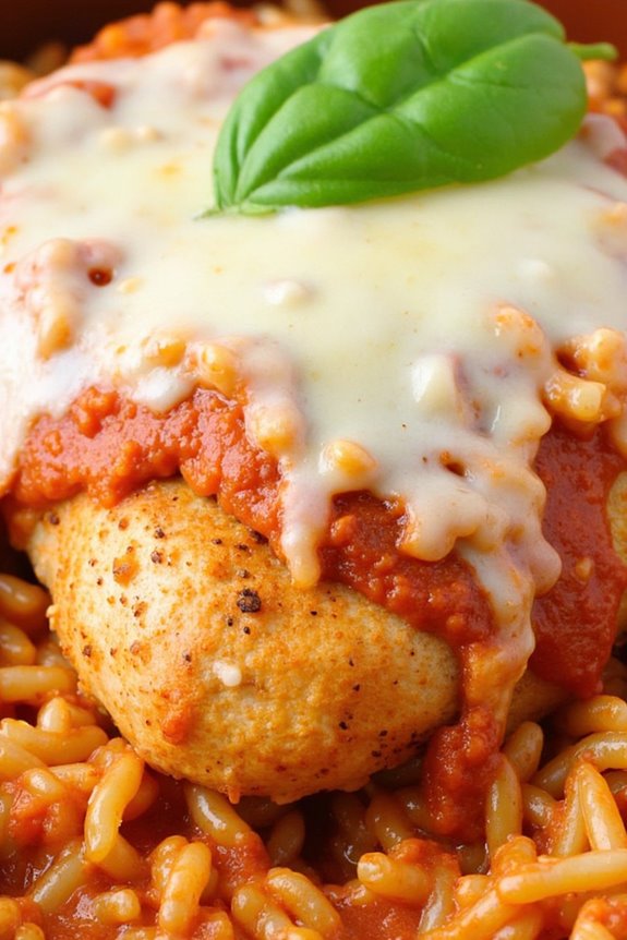 one pot chicken parmesan casserole