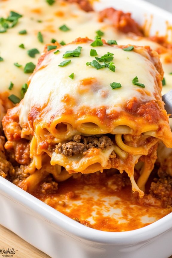 quick and easy lasagna casserole