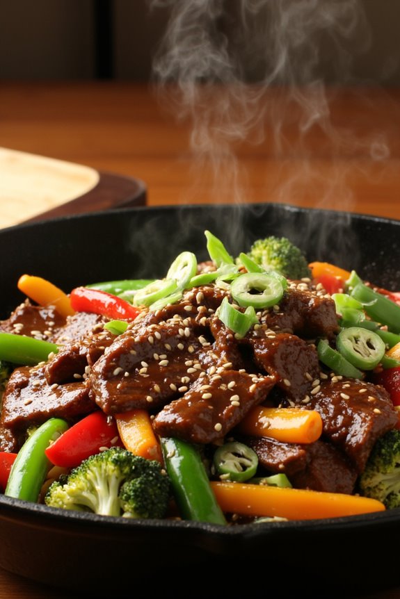 quick beef stir fry recipe