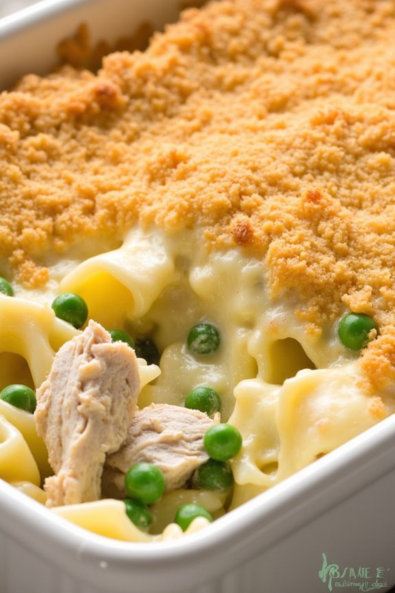 quick budget friendly tuna bake