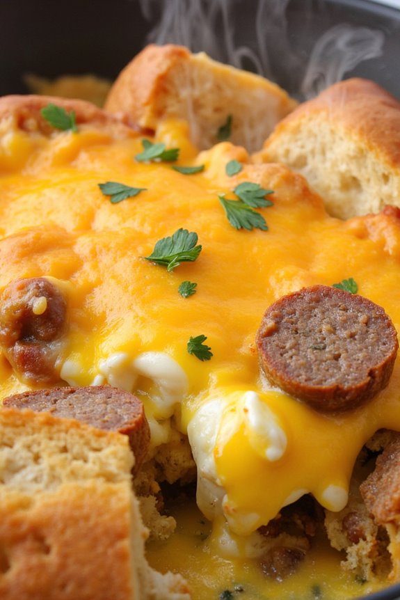 sausage and egg casserole