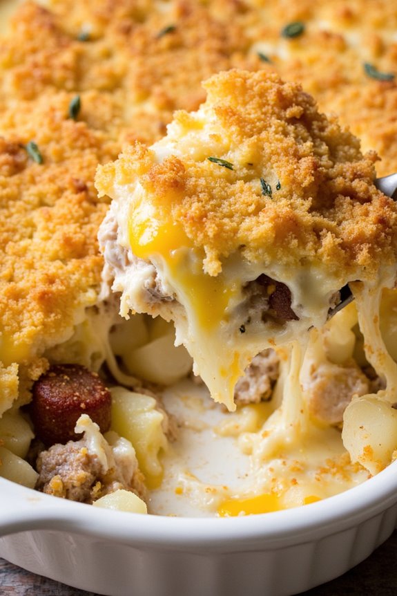 savory sausage potato casserole